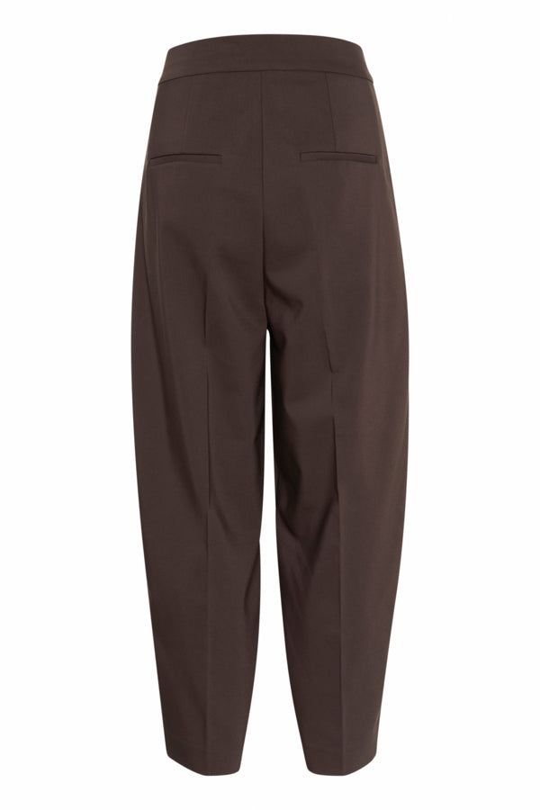 Broek Zella | Donkerbruin