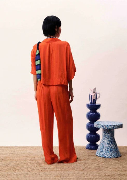 Blouse Pervenche | Rood