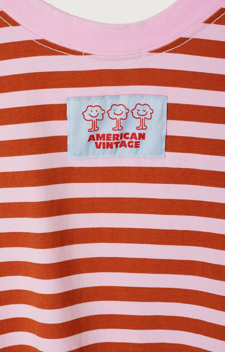 T-shirt Gixy | Roze - Rood