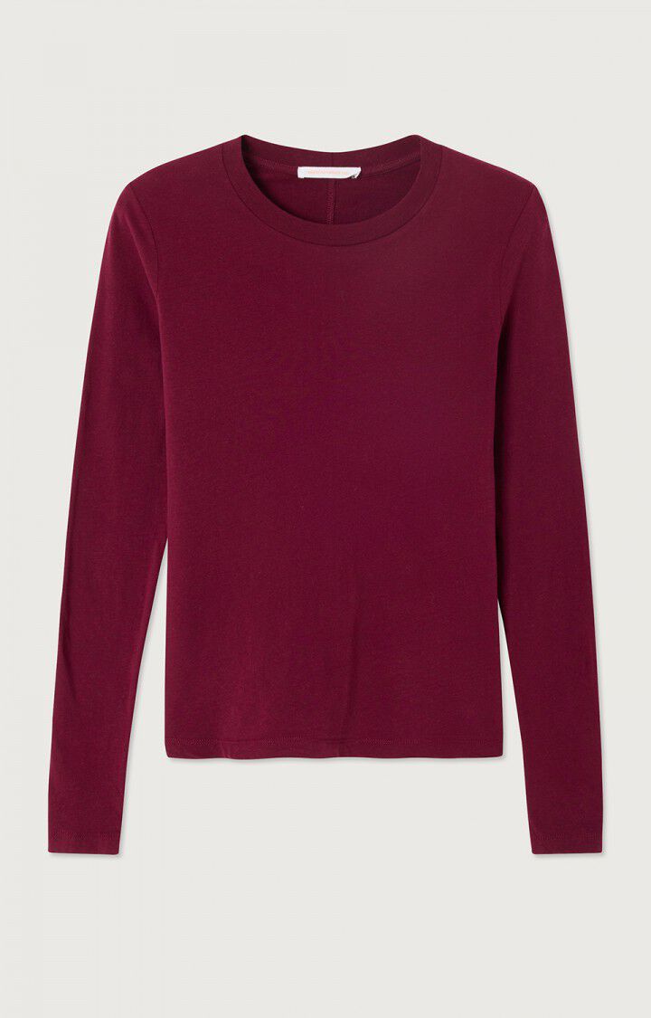 T-shirt Gamipy lange mouw | Bordeaux