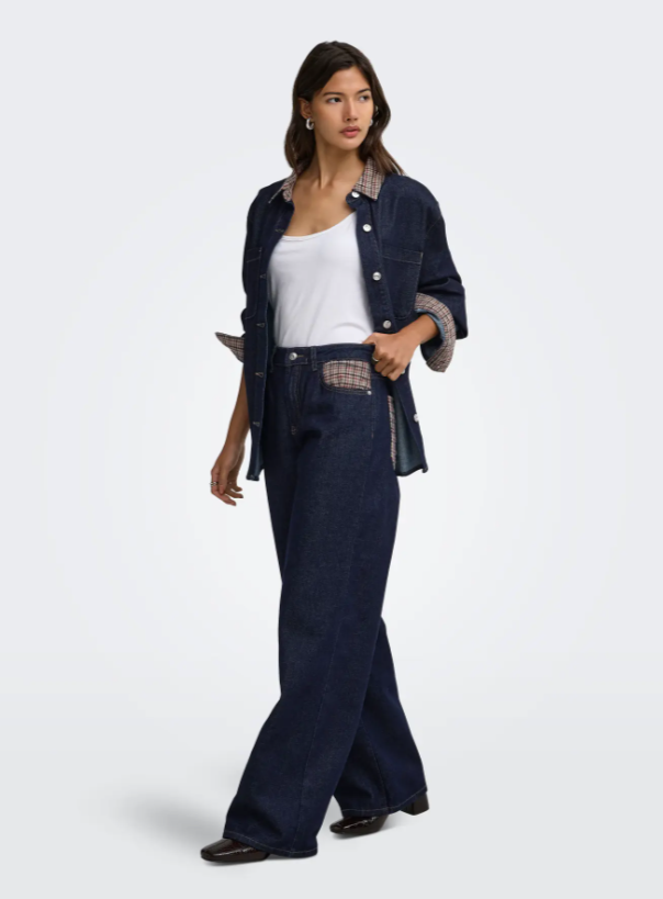 Jeans Hope Check | Blauw