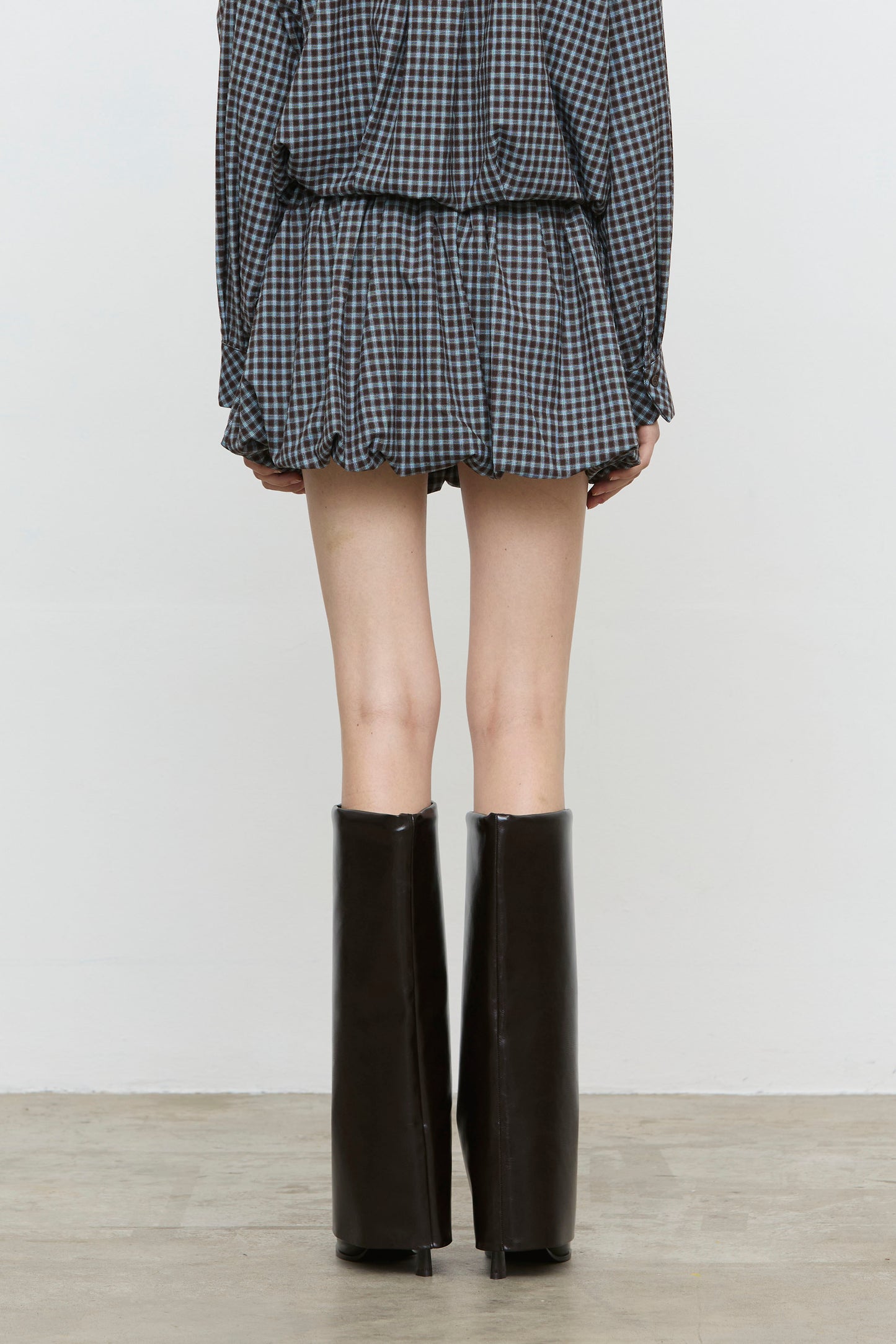 Rok 181 | blauw geruit