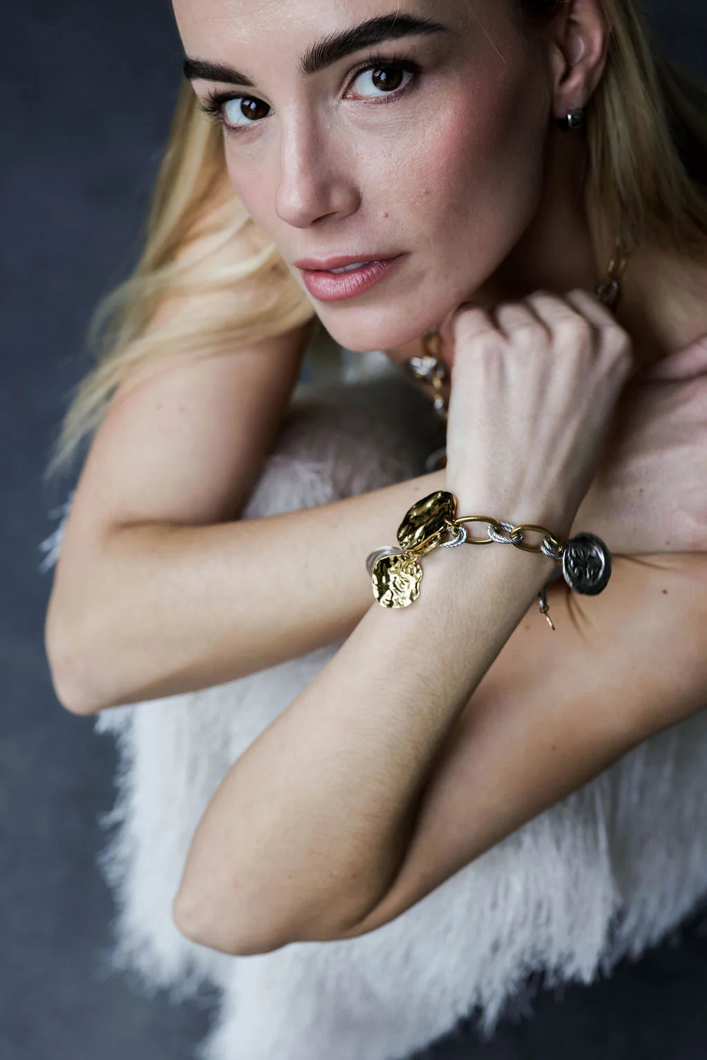 Armband Gisèle| Goud en Zilver