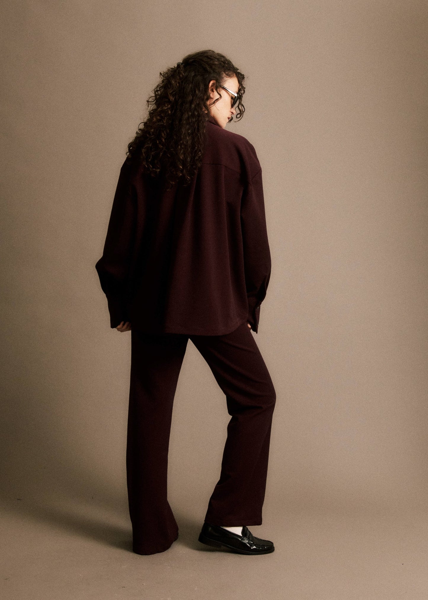 Broek Dania | Bordeaux