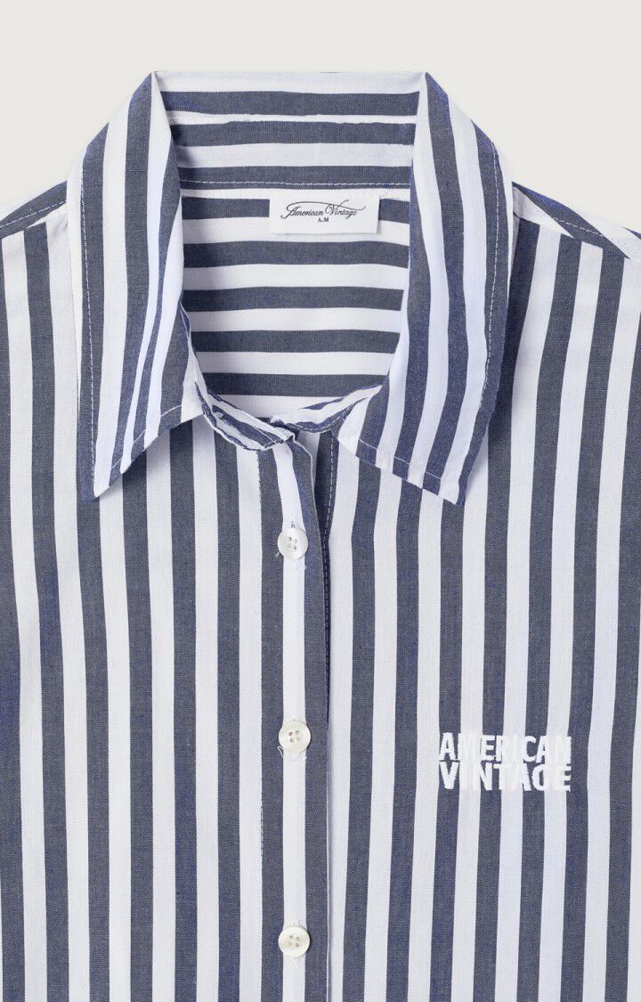 Hemd Vextown | Blauw - Wit
