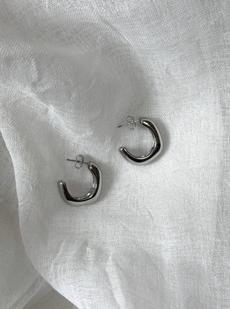 Oorbellen Coralie | Zilver