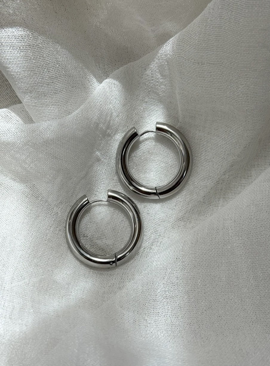 Oorbellen Luna | Zilver