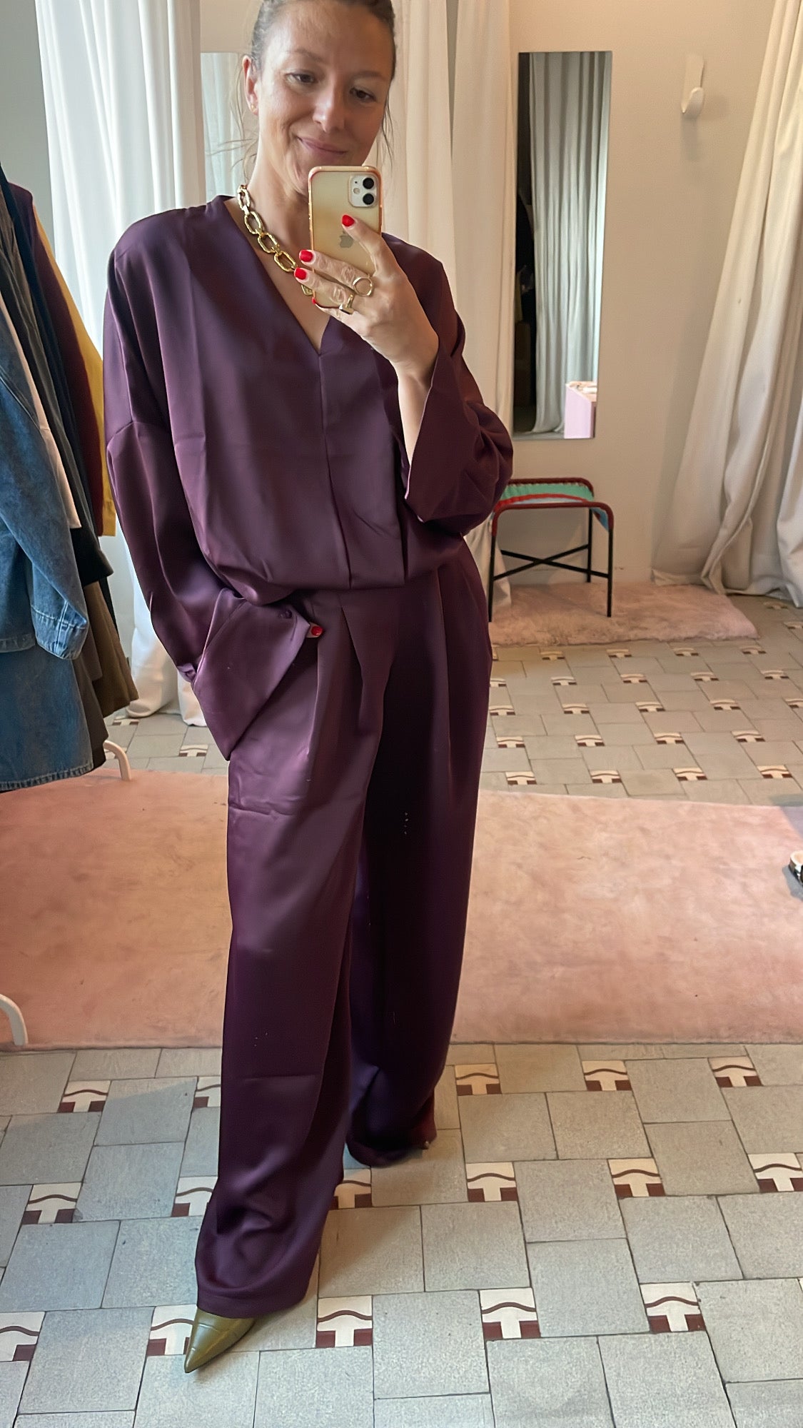 Blouse Latin | Bordeaux