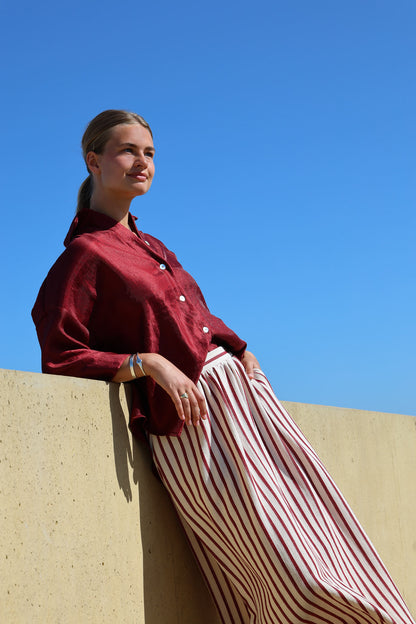 Rok Sari | Gestreept