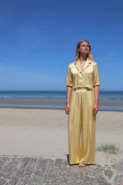 Broek Petal | Geel