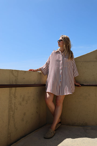 Jurk Doris | Gestreept