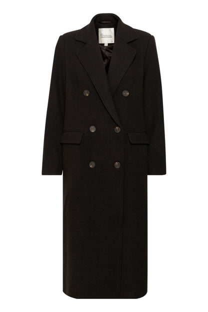 Mantel Frannie | Donkerbruin