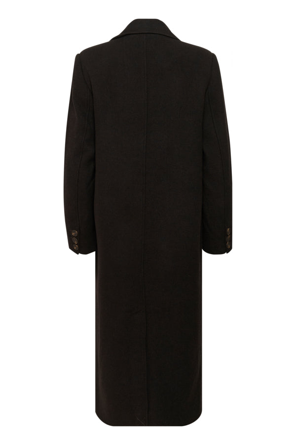 Mantel Frannie | Donkerbruin