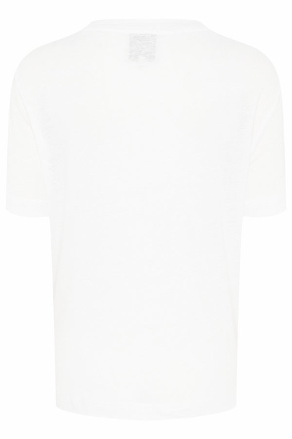 T-shirt Lisa | Wit