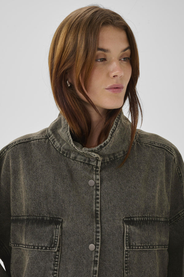 Jeansjas Tessa | Grijs