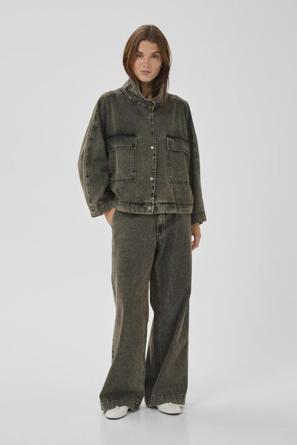 Jeansjas Tessa | Grijs