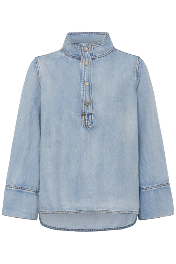 Jeanshemd Hilma | Lichtblauw