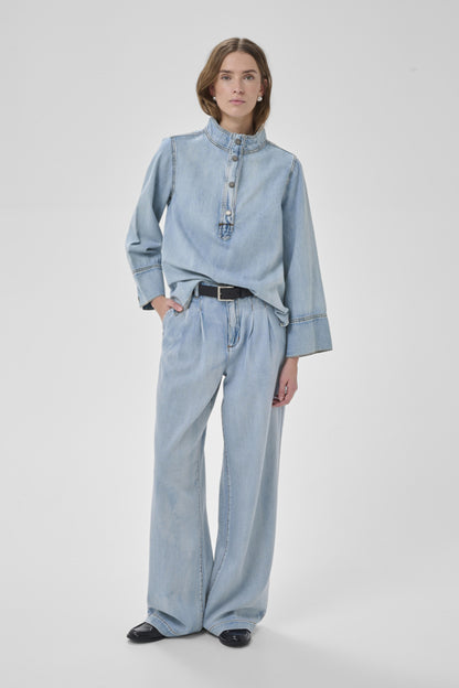 Jeanshemd Hilma | Lichtblauw