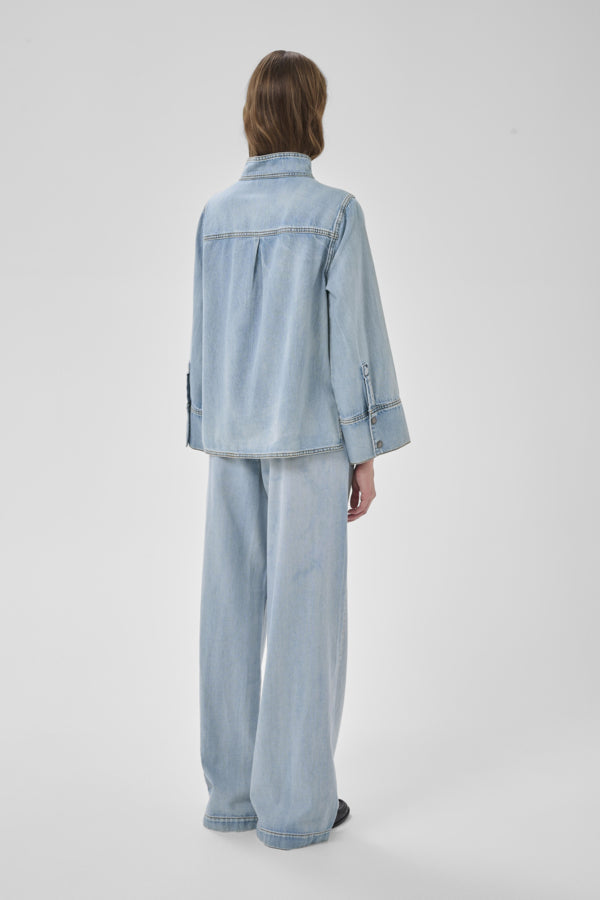 Jeanshemd Hilma | Lichtblauw