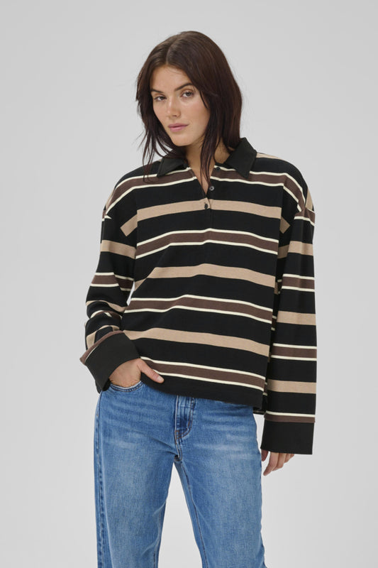 Polo Salina | Zwart - Bruin