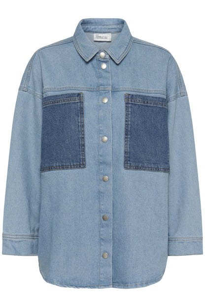 Jeanshemd Mazie | Bicolor