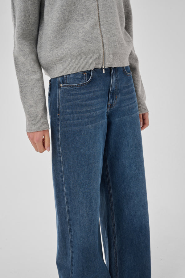 Jeans Nida | Donkerblauw