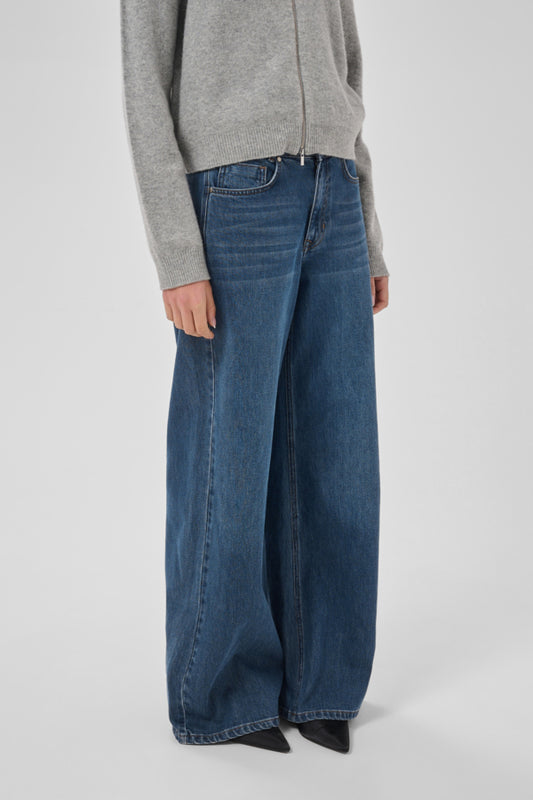 Jeans Nida | Donkerblauw
