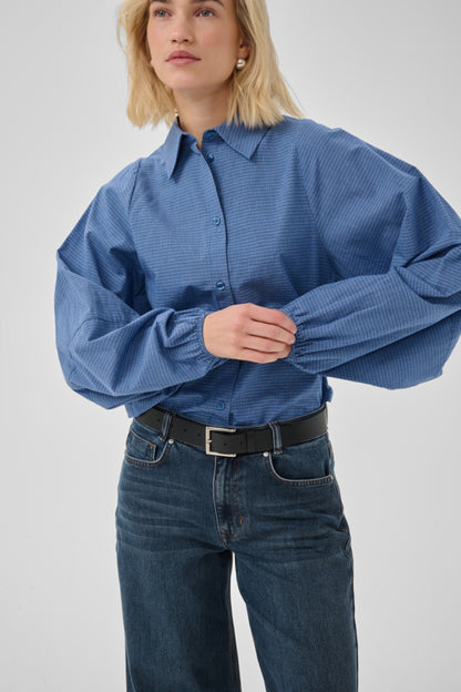 Blouse Ilse | Blauw