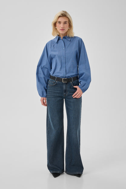 Blouse Ilse | Blauw