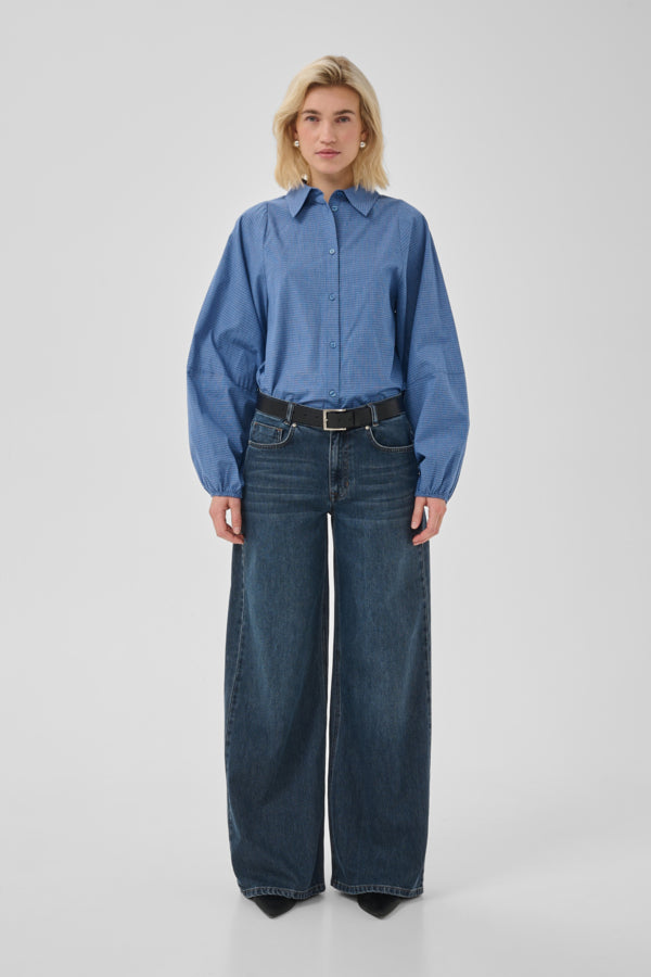 Blouse Ilse | Blauw