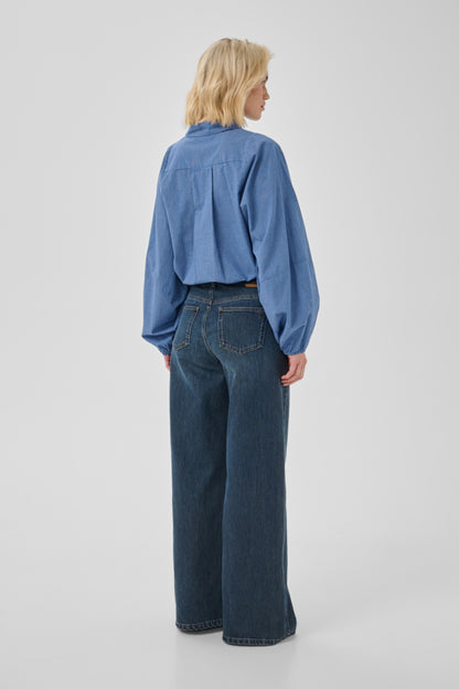 Blouse Ilse | Blauw