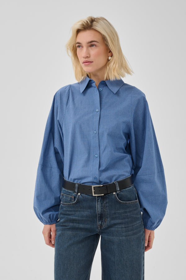 Blouse Ilse | Blauw
