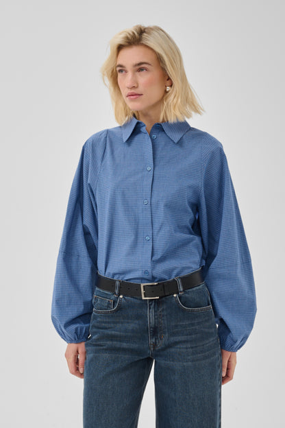 Blouse Ilse | Blauw
