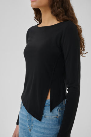 T-shirt Nupti | Zwart