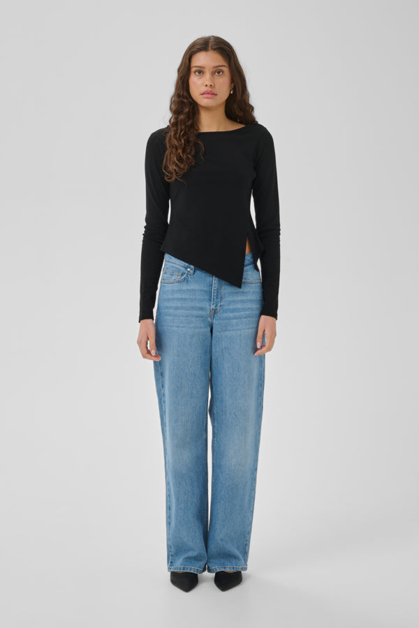 T-shirt Nupti | Zwart