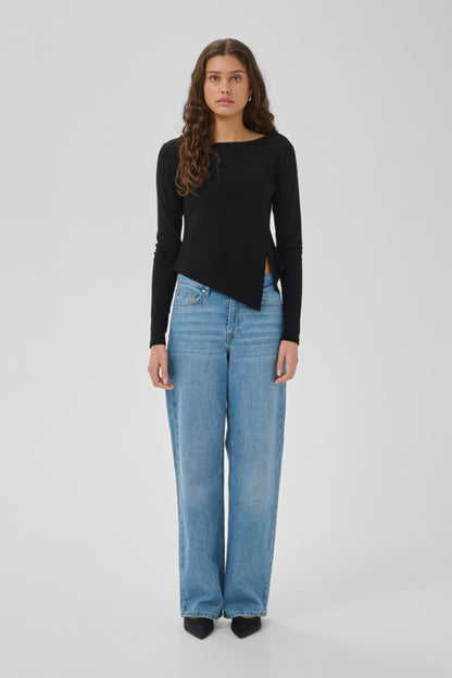 T-shirt Nupti | Zwart