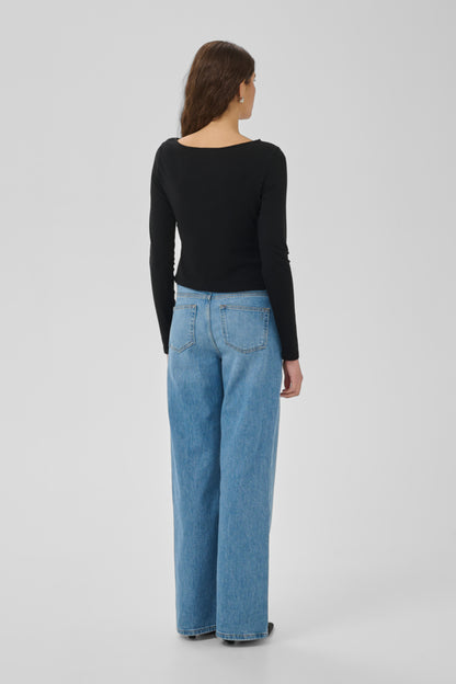 T-shirt Nupti | Zwart