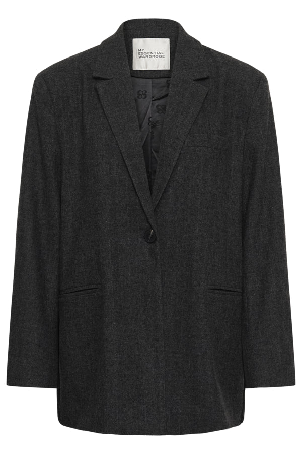 Blazer Layla | Donkergrijs