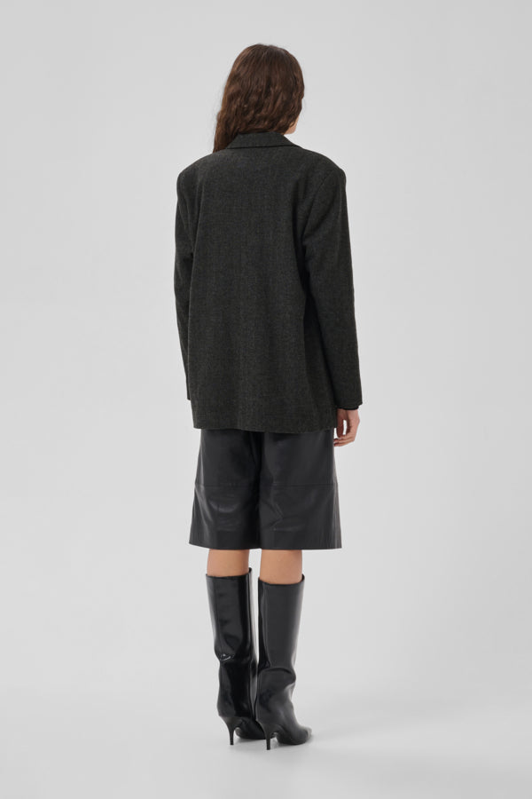 Blazer Layla | Donkergrijs