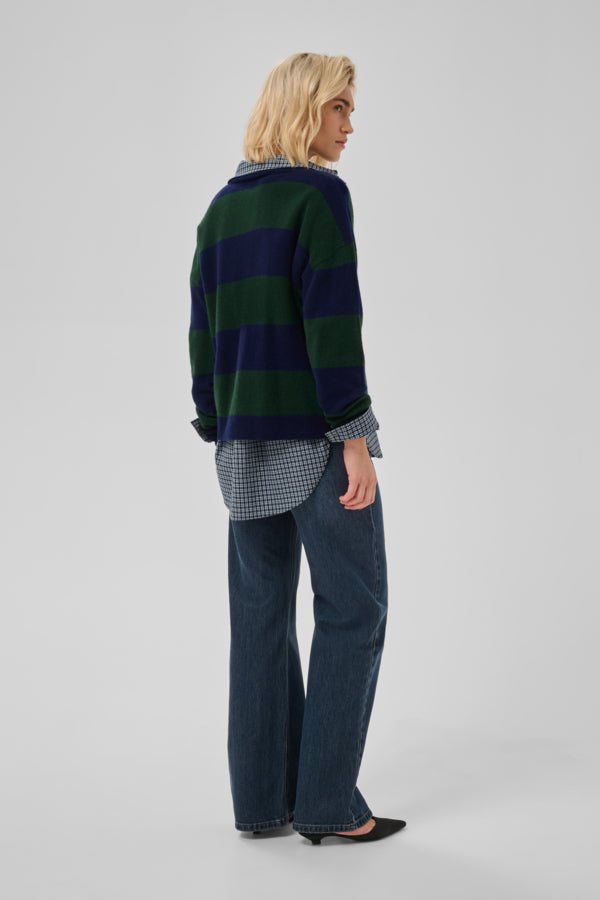Polo Jola | Blauw - Groen