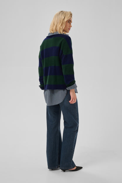 Polo Jola | Blauw - Groen