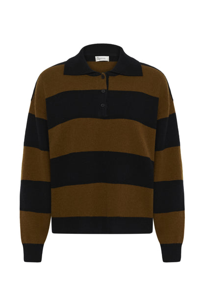 Polo Jola | Bruin - Zwart