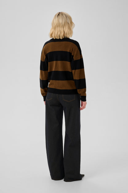 Polo Jola | Bruin - Zwart