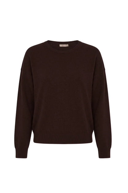 Pull Agata | Donkerbruin