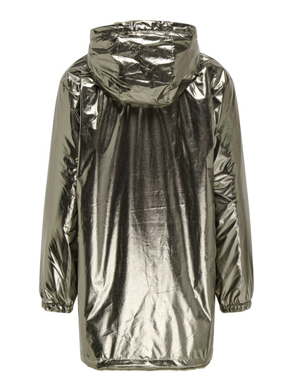 Fry jas | Metallic zilver