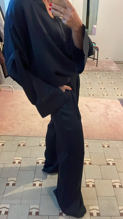 Blouse Latin | Donkerblauw