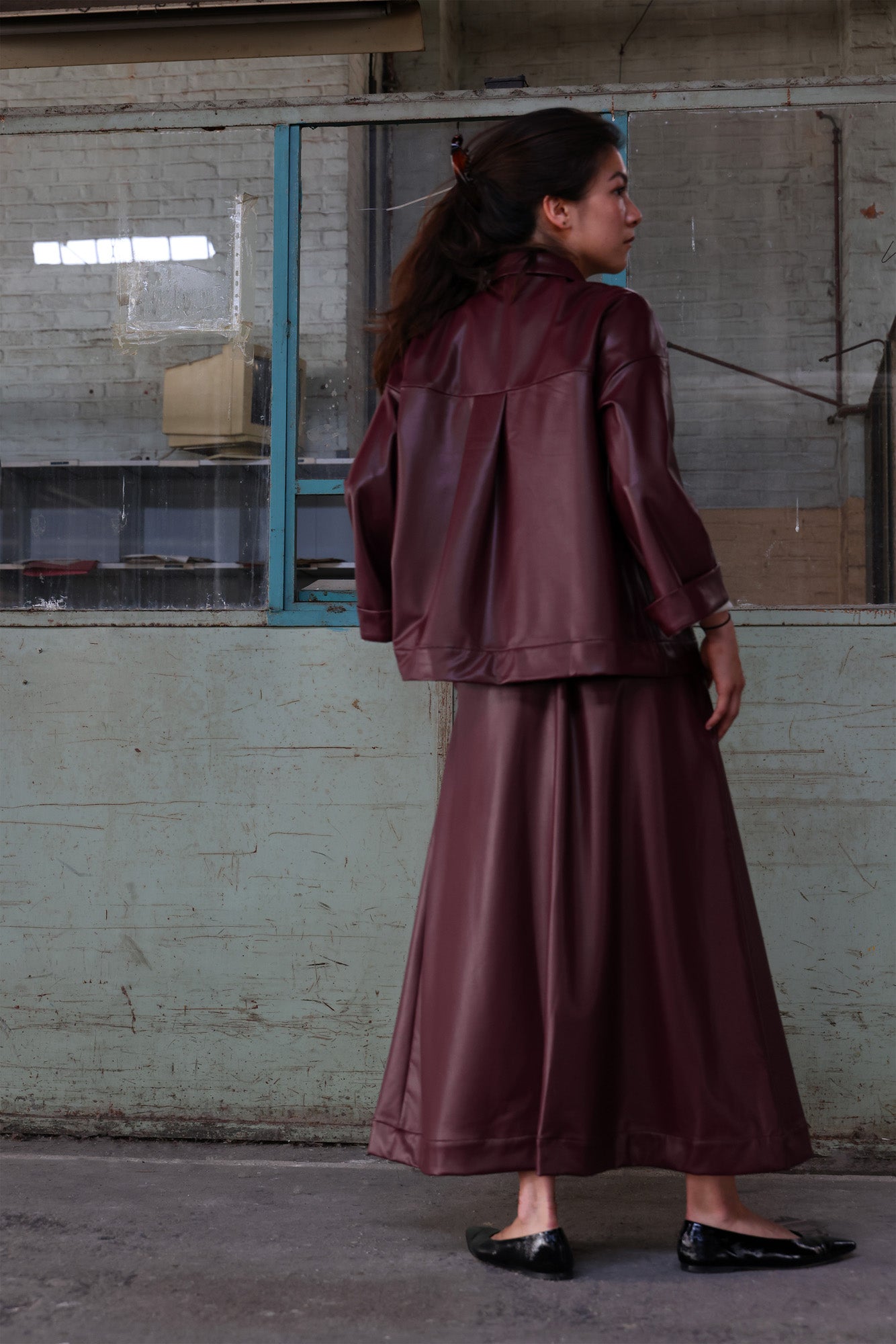 Bloes Bowie | Bordeaux vegan leather