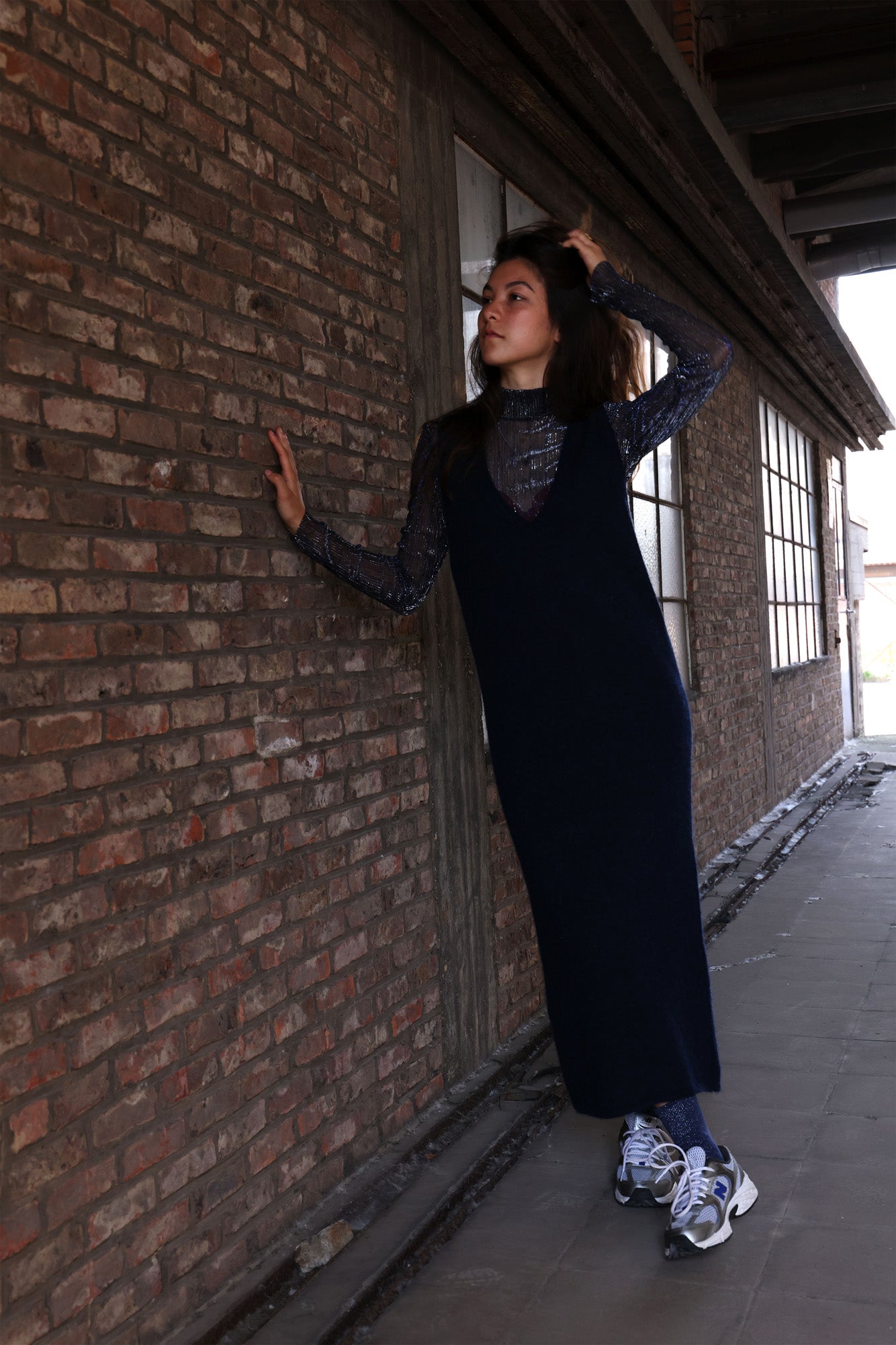 Kleed Khloé | Donkerblauw