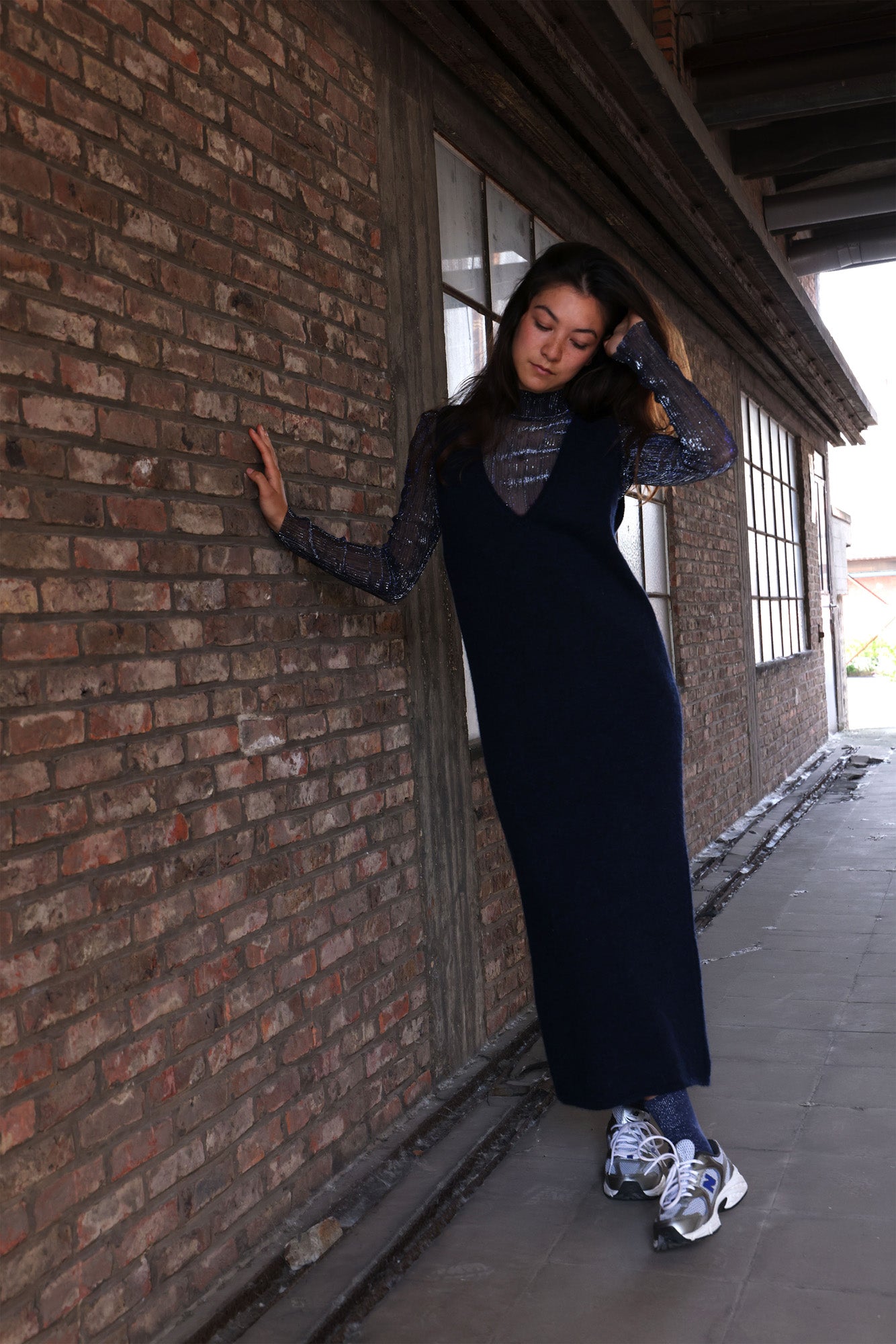 Kleed Khloé | Donkerblauw