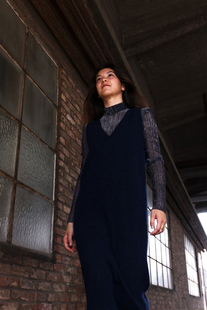 Kleed Khloé | Donkerblauw